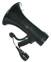 Deluxe Megaphone Uzi 50 Watt Megaphone