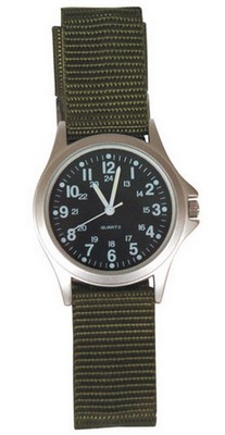 Military Field Watches Olive/Black Watch