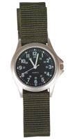 Military Field Watches Olive/Black Watch