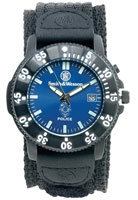 Blue Police Watch By Smith & Wesson