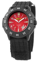 UZI Watches UZI Tritium H3 Protector Watch Red