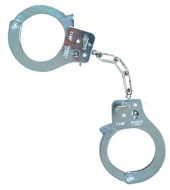 Deluxe Handcuffs High Chrome Single Lock Cuffs