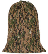 Digital Woodland Camo Military Barrack's Bags