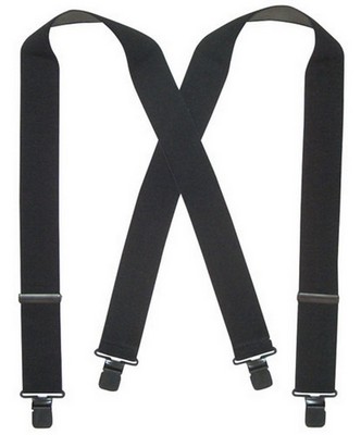Pants Suspenders Black