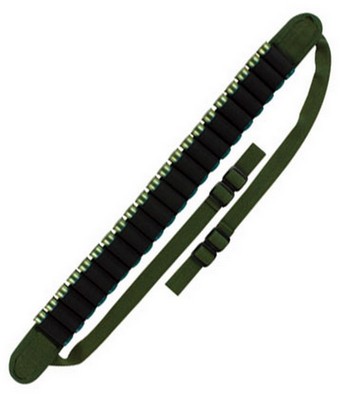 Shotgun Sling With Shell Keepers Olive Drab