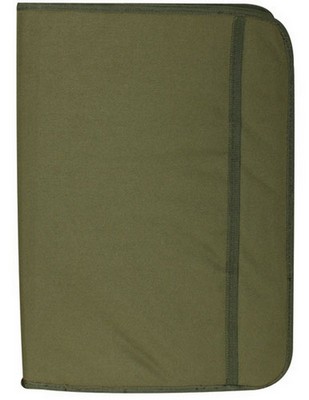 Super Deluxe Document Portfolio Olive Drab