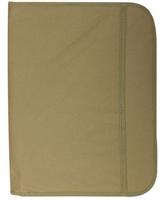Military Style Document Portfolio Organizer Coyote Brown