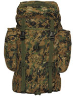 Digtial Woodland Camo Rio Grande Packs 25 Liter