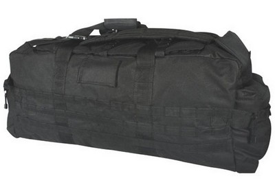 Jumbo Military Patrol Bags Black Bag