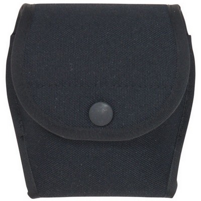 Police Duty Rig Double Handcuff Case Black