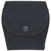 Police Duty Rig Double Handcuff Case Black