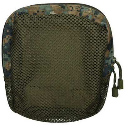 Digital Woodland Camo Mesh Organizer Pouches