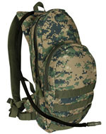 Digital Woodland Camo Compact Modular Hydration Pack