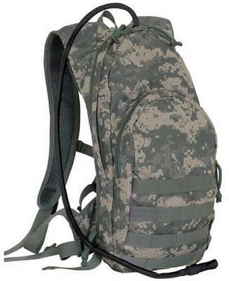 Army Digital Camo Compact Modular Hydration Backpack