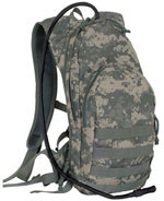 Army Digital Camo Compact Modular Hydration Backpack
