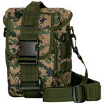 Digital Woodland Camo Modular Tactical Shoulder Bag