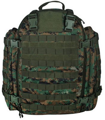 Digital Woodland Camo Modular Military Field Pack