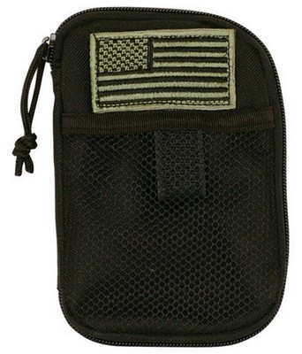 Black Passport Wallet And Organizer Case