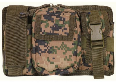 Digital Woodland Camo Triple Panel Ammo Pouch