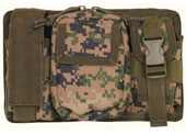 Digital Woodland Camo Triple Panel Ammo Pouch