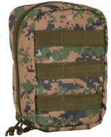 Digital Woodland Camo Large First Responder Medic's Pouch