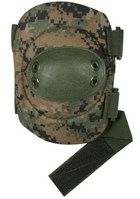 Digital Woodland Camo Protective Elbow Pads