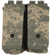 Army Camo Mag Pouch AR-15/AK-47 Dual Pouch