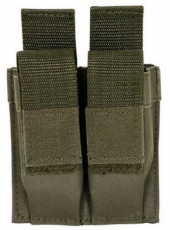 Pistol Quick Deploy Dual Mag Pouch Olive Drab