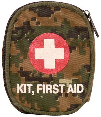 Digital Woodland Camo Soldier's First Aid Kit