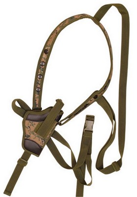 Camo Shoulder Gun Holster Digital Woodland 4 Inch