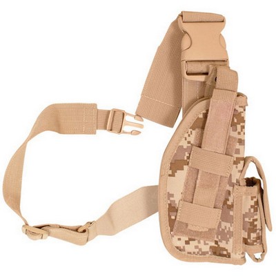 Right Hand Digital Desert Camo Leg Holster 5 Inch
