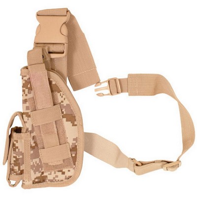 Left Hand Digital Desert Camo Leg Holster 5 Inch