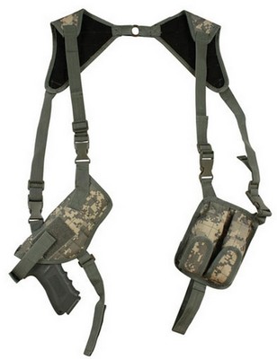 Army Digital Camo Ambidextrous Firearm Shoulder Holsters