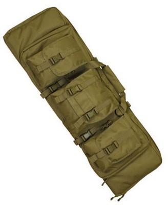 Hunter's Coyote Brown Two Pistol Combat Case 36 Inch