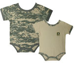 Camo Infant Creeper Set Desert Camo Set Of Two