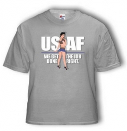 Retro Air Force T-Shirt Get The Job Done Tee