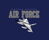 Air Force Fighter Jet Military Graphic T-Shirt