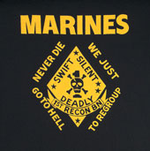 Marine T-Shirts Marines 1St Recon Bn Shirt