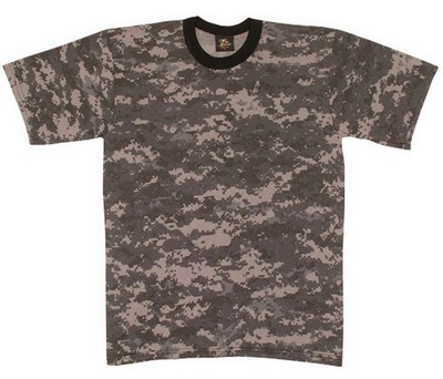 Subdued Urban Digital Camouflage Shirt