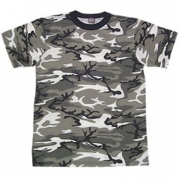 Childs Camouflage Shirt Urban Camo Youth T-Shirts