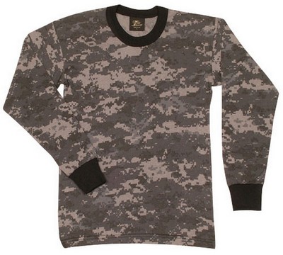 Subdued Digital Urban Camo Long Sleeve T Child's
