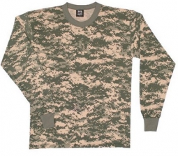 Child's Camouflage Shirt Army Digital Camo Long Sleeve