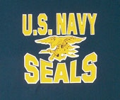 Navy Seals Shirts Navy/Gold US Navy Seals Tee