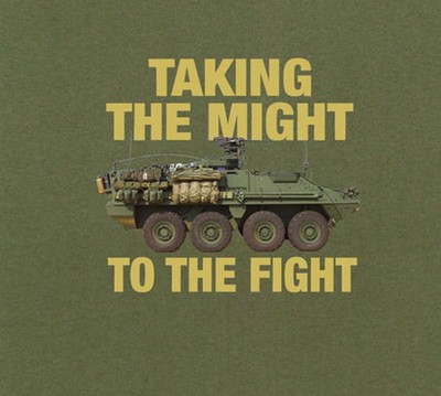 Military Stryker Graphic T-Shirts Might 2 Fight