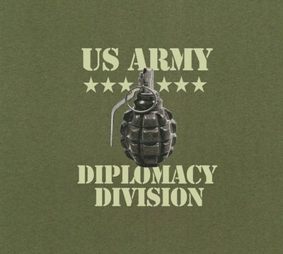 Army T-Shirt Diplomacy Division Grenade Tee