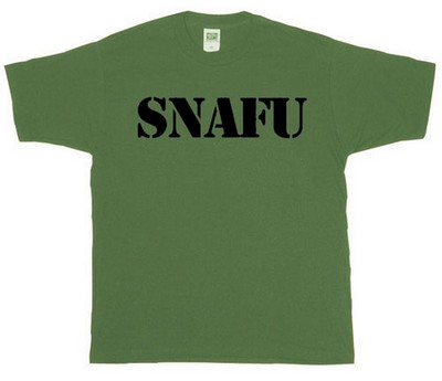Military T-Shirts Snafu Shirt Olive Drab