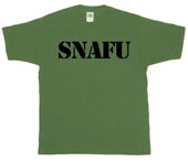 Military T-Shirts Snafu Shirt Olive Drab