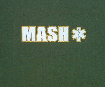 Mash Shirt Olive Drab Mash Logo T-Shirt