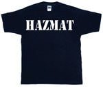 Hazmat Shirts Two Sided Hazmat Tee