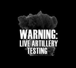 Military Shirts Warning Live Artillery Testing Shirt